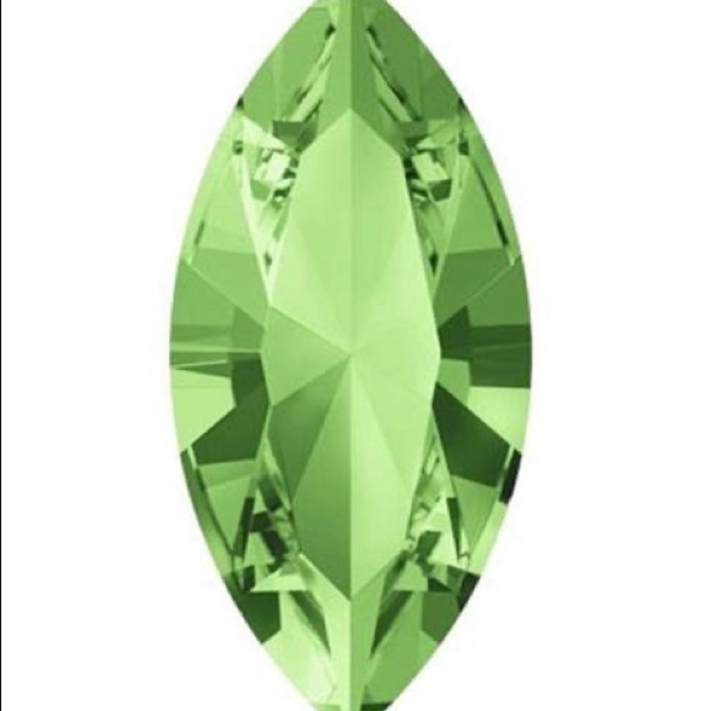 Sterling silver peridot necklace